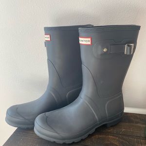 Navy blue Hunter Boots